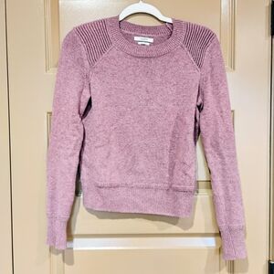 Women's Natural Fibered Dusty Lavender Sweater